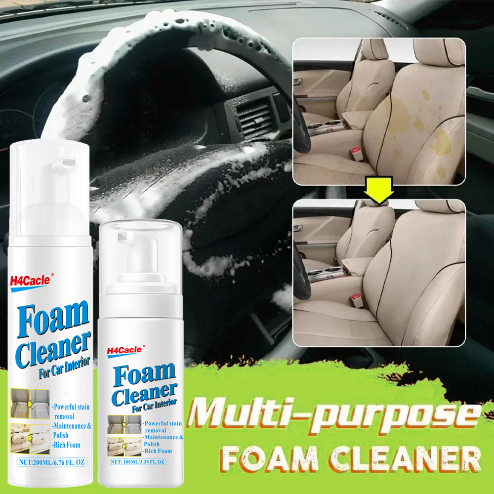 Leather Cleaner Interior - Car Interior Stain Foam Cleaner Leather