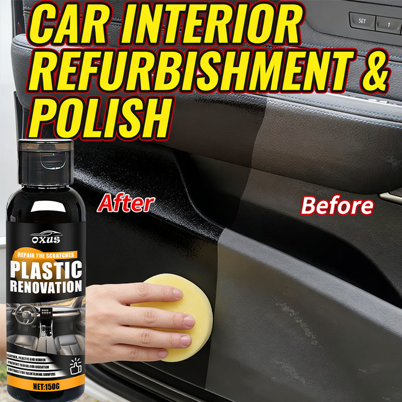 Trim Restorer Plastic - Car Plastic Restorer & Tire Shine