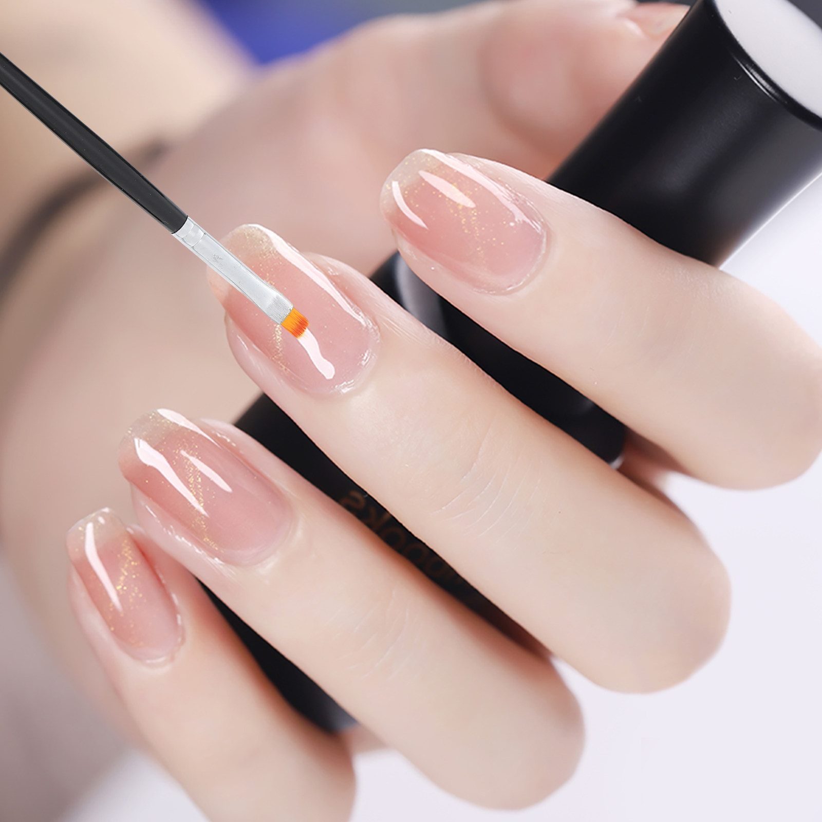 Detailing Brush Set - 8Pcs Flower Nail Brush Set Nail