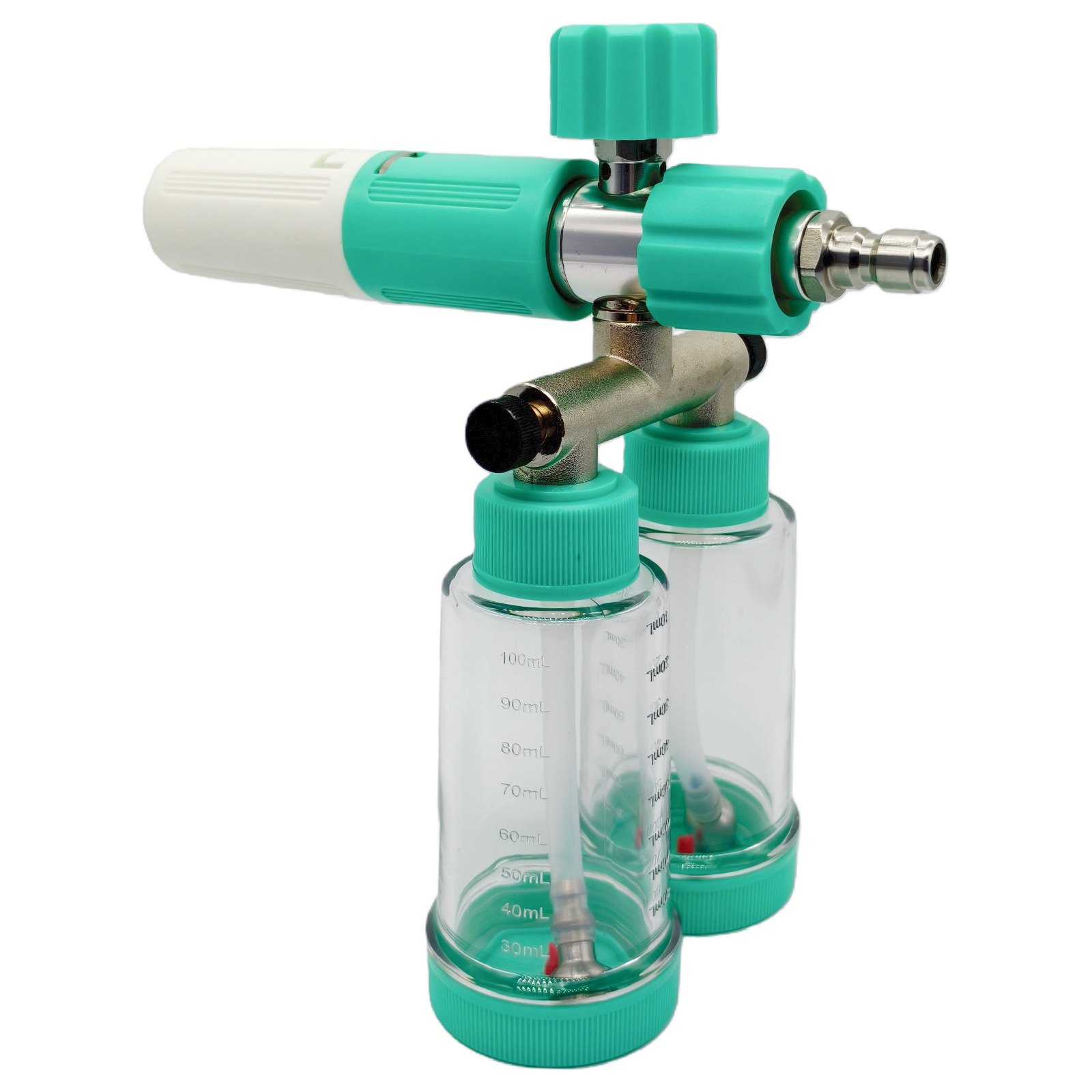 Foam Cannon Car Wash - 100ML Dual-Kettle Foam Sprayer Snow Lance