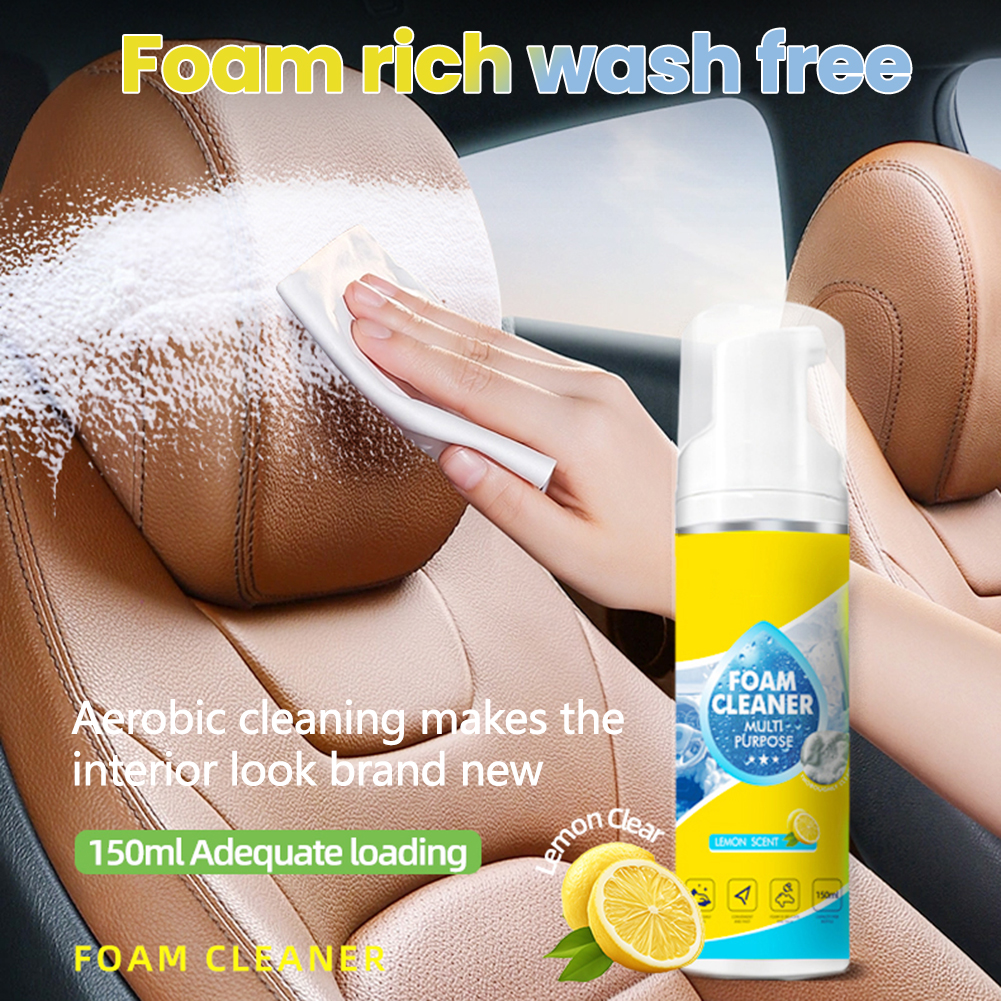 New 150ML Portable Multipurpos - مراجعة Leather Cleaner Interior وسعره