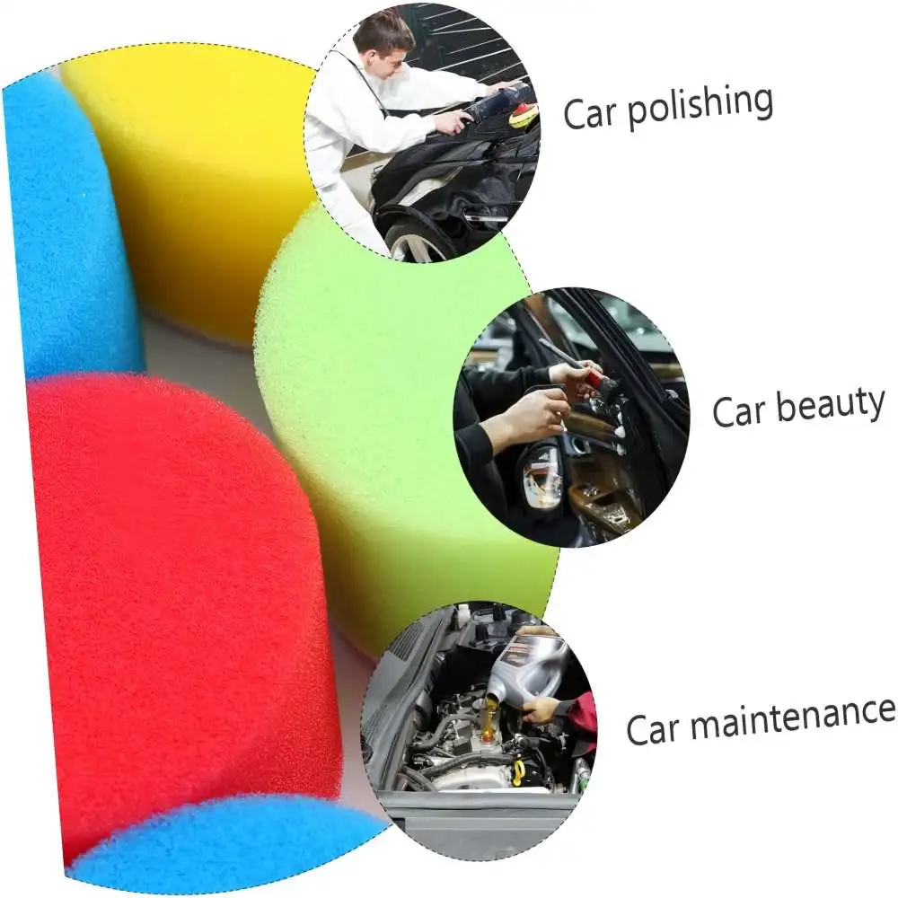5/16 Pcs 2 Inch Polishing Spon - مراجعة Polish Pad Set Buffer وسعره