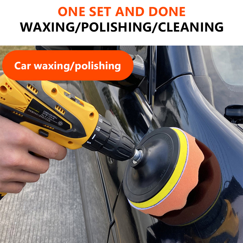 6pcs/set Car Polishing Sponge  - مراجعة Polish Pad Set Buffer وسعره