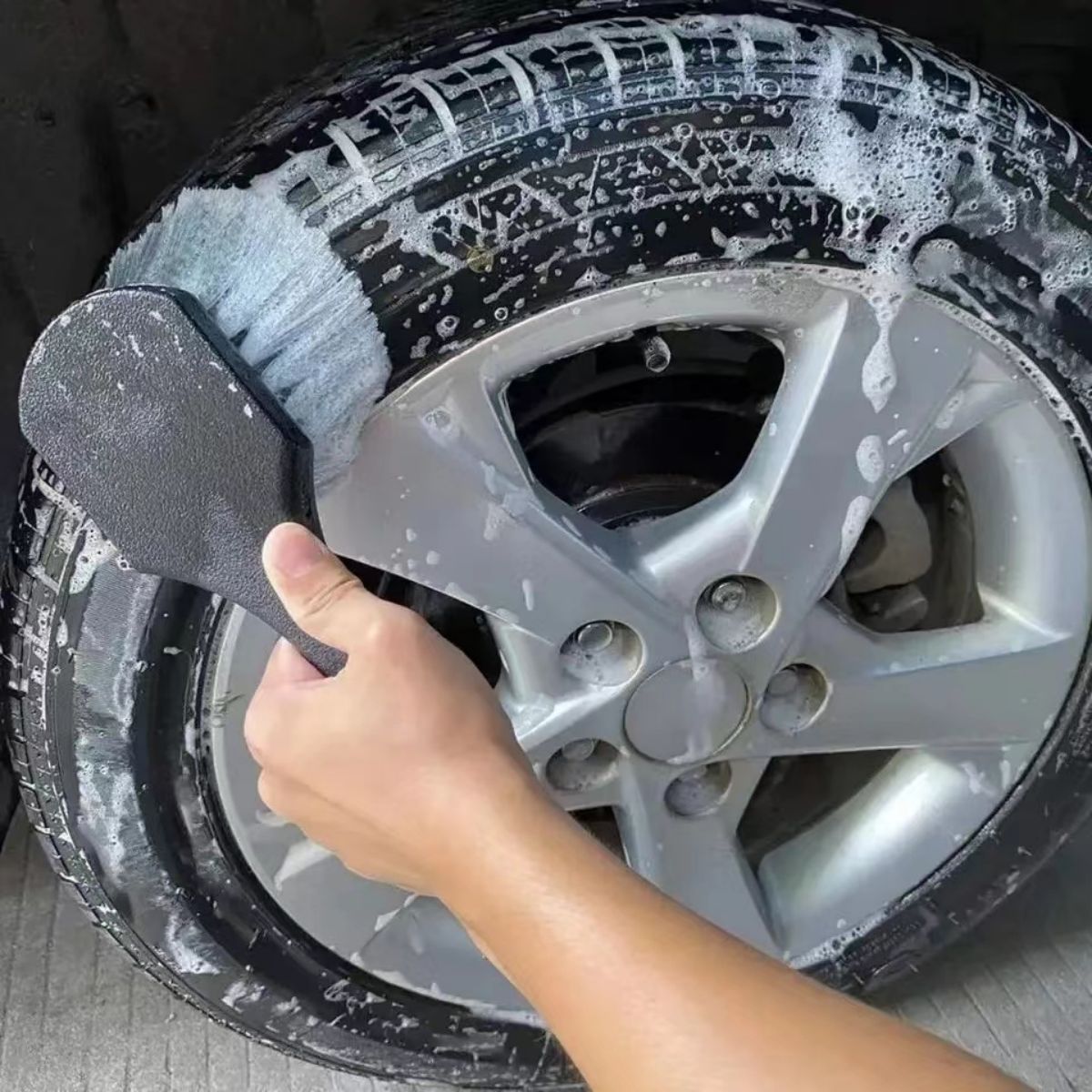 Car Wheel Cleaning Brush Detai - مراجعة Detailing Brush Set وسعره