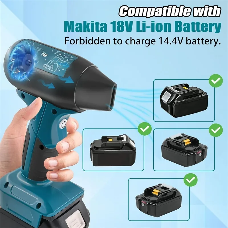 For Makita/Dewalt/Milwaukee/Bo - مراجعة Dryer Car Blower وسعره