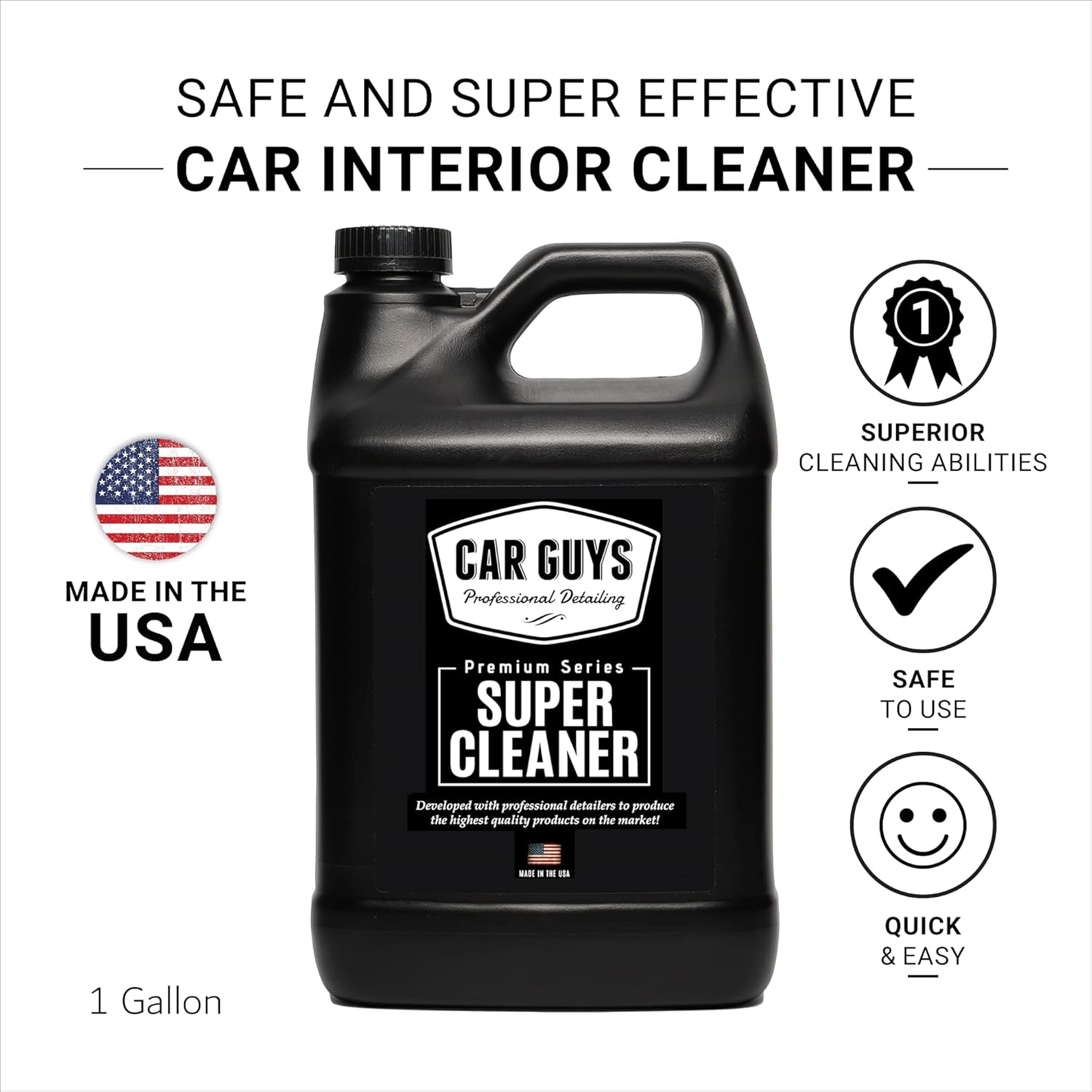 Super Cleaner 1 Gallon Refill  - مراجعة Leather Cleaner Interior وسعره