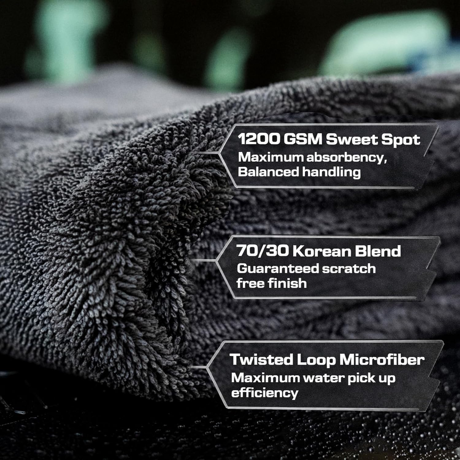 24x36 Car Drying Towel 1200 GS - مراجعة Microfiber Towel Detailing وسعره