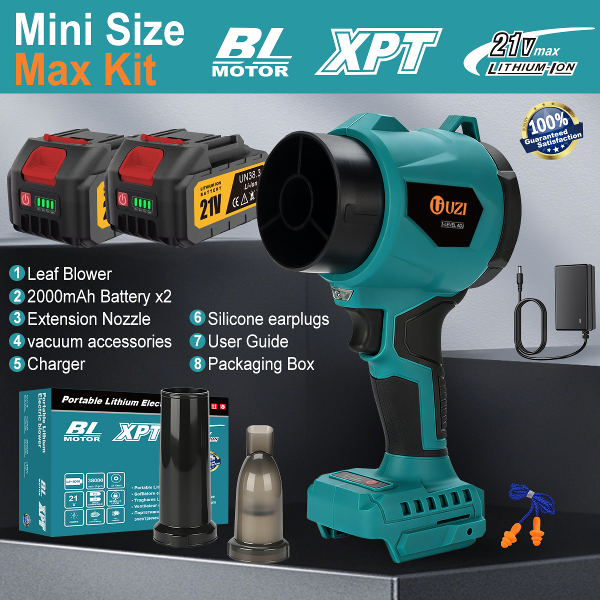 UZI Brushless Electric Turbo C - مراجعة Dryer Car Blower وسعره