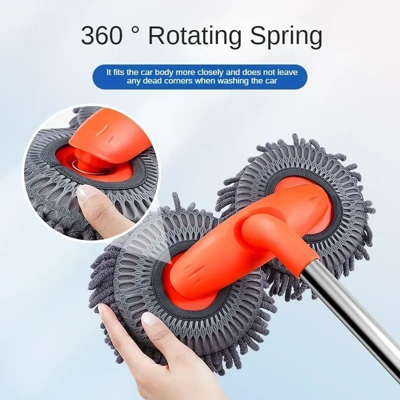 Car Washer Mop Foam Wash Brush - مراجعة Car Cleaning Brush وسعره