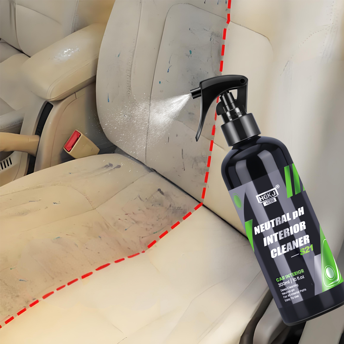 Car Interior Cleaner Agent Cei - مراجعة Seat Cleaner Fabric وسعره