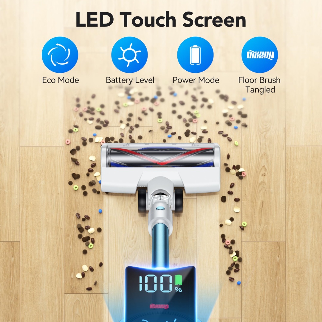 Blossom QCVC01 Wireless Vacuum - مراجعة Car Cleaning Brush وسعره