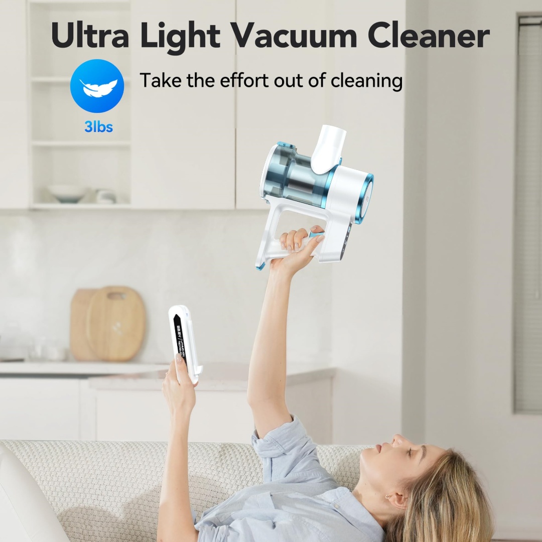 Blossom QCVC01 Wireless Vacuum - مراجعة Car Cleaning Brush وسعره