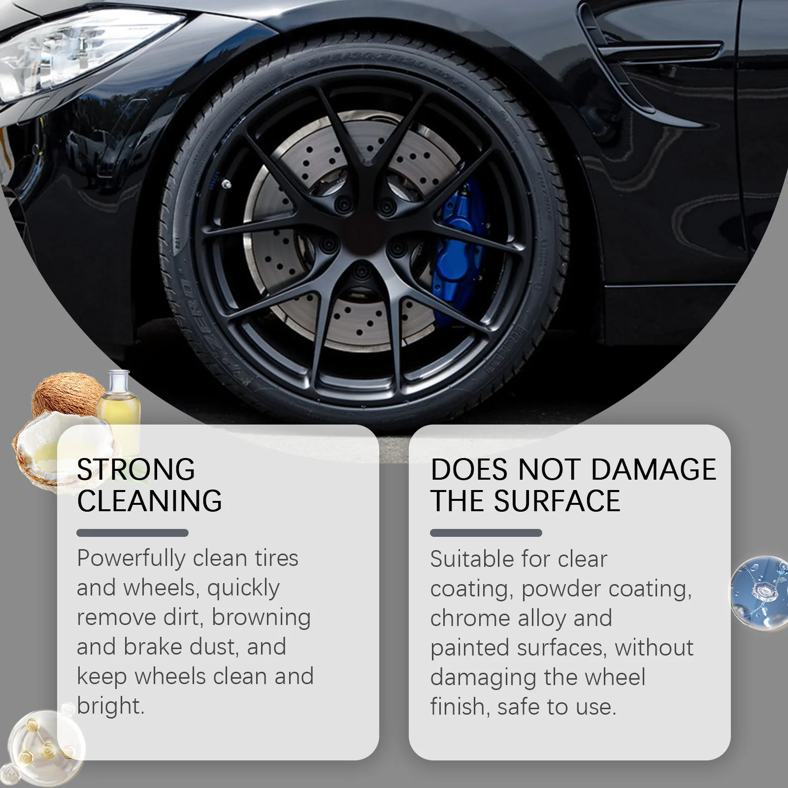 Professional Wheel Tire Cleane - مراجعة Wheel Cleaner Alloy وسعره