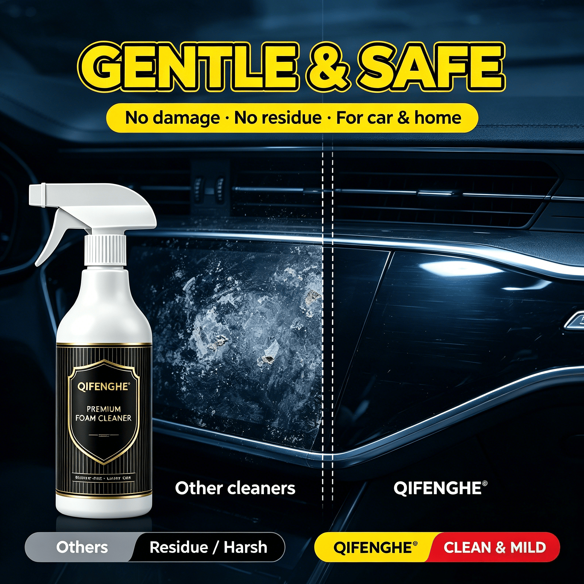 2-in-1 Foam Cleaner – Waterles - مراجعة Seat Cleaner Fabric وسعره