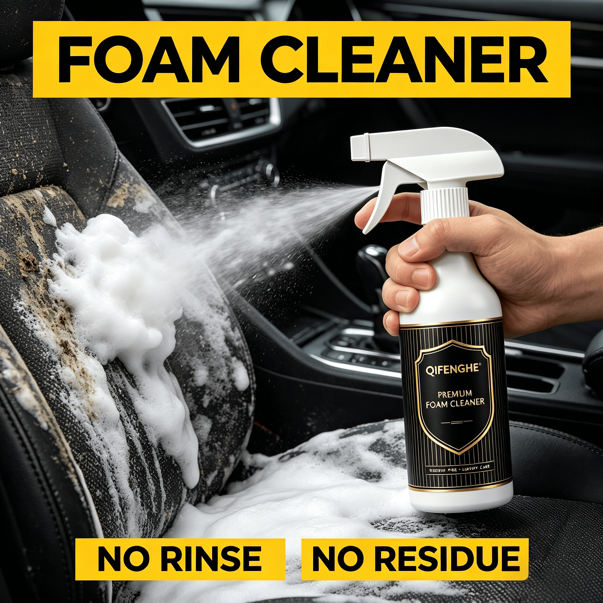 2-in-1 Foam Cleaner – Waterles - مراجعة Seat Cleaner Fabric وسعره