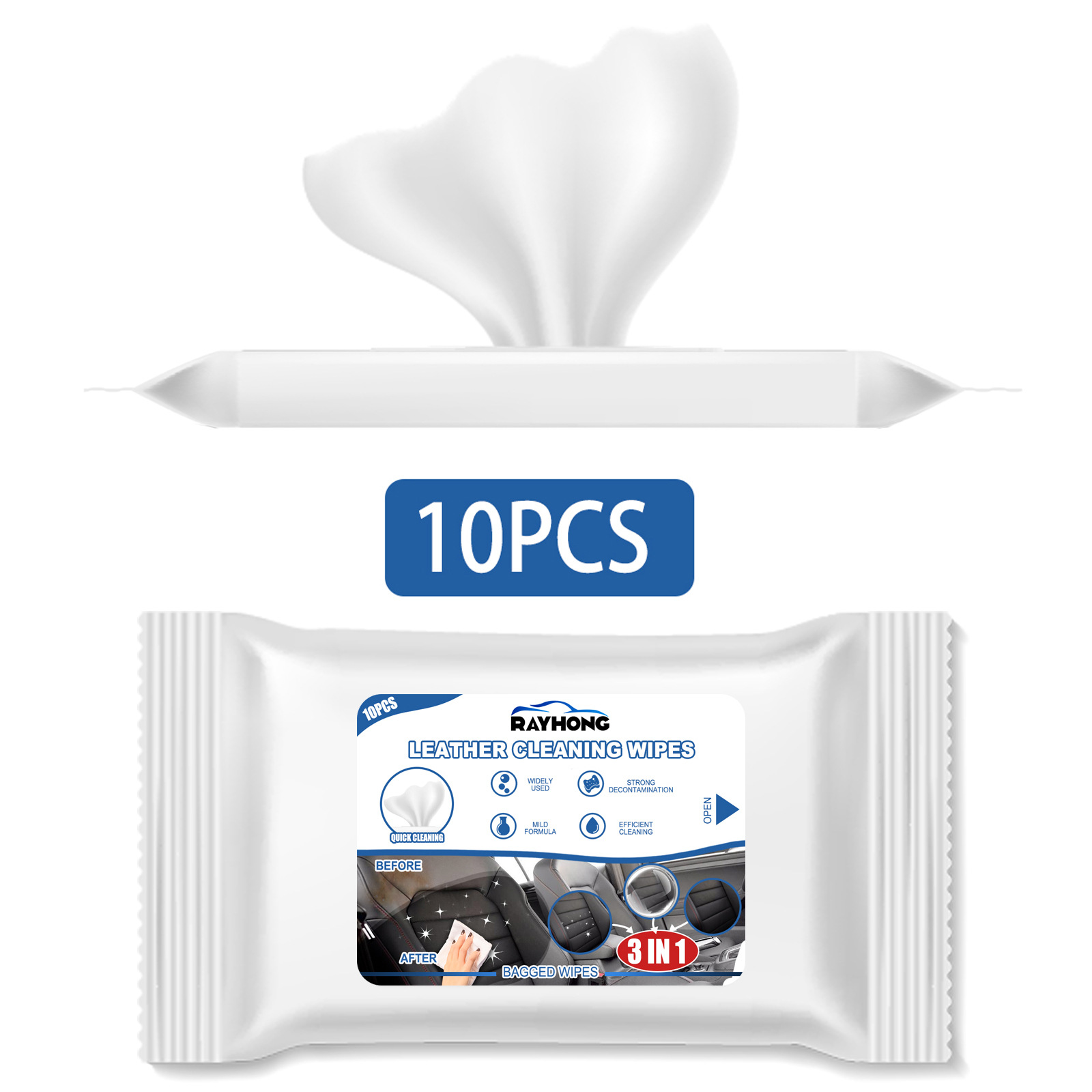Car Leather Cleaning Wipes, Se - مراجعة Dirt Brush Interior وسعره