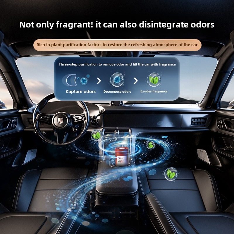 Car air freshener solid fragra - مراجعة Odor Eliminator Car وسعره