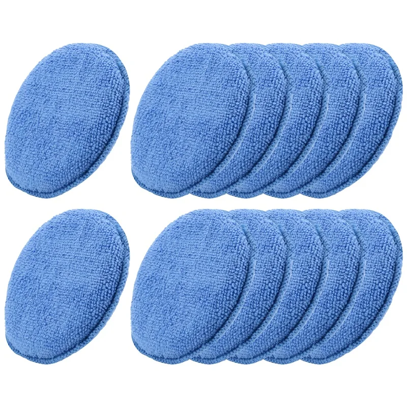 5Inch Microfiber Wax Applicato - مراجعة Wax Applicator Pad وسعره