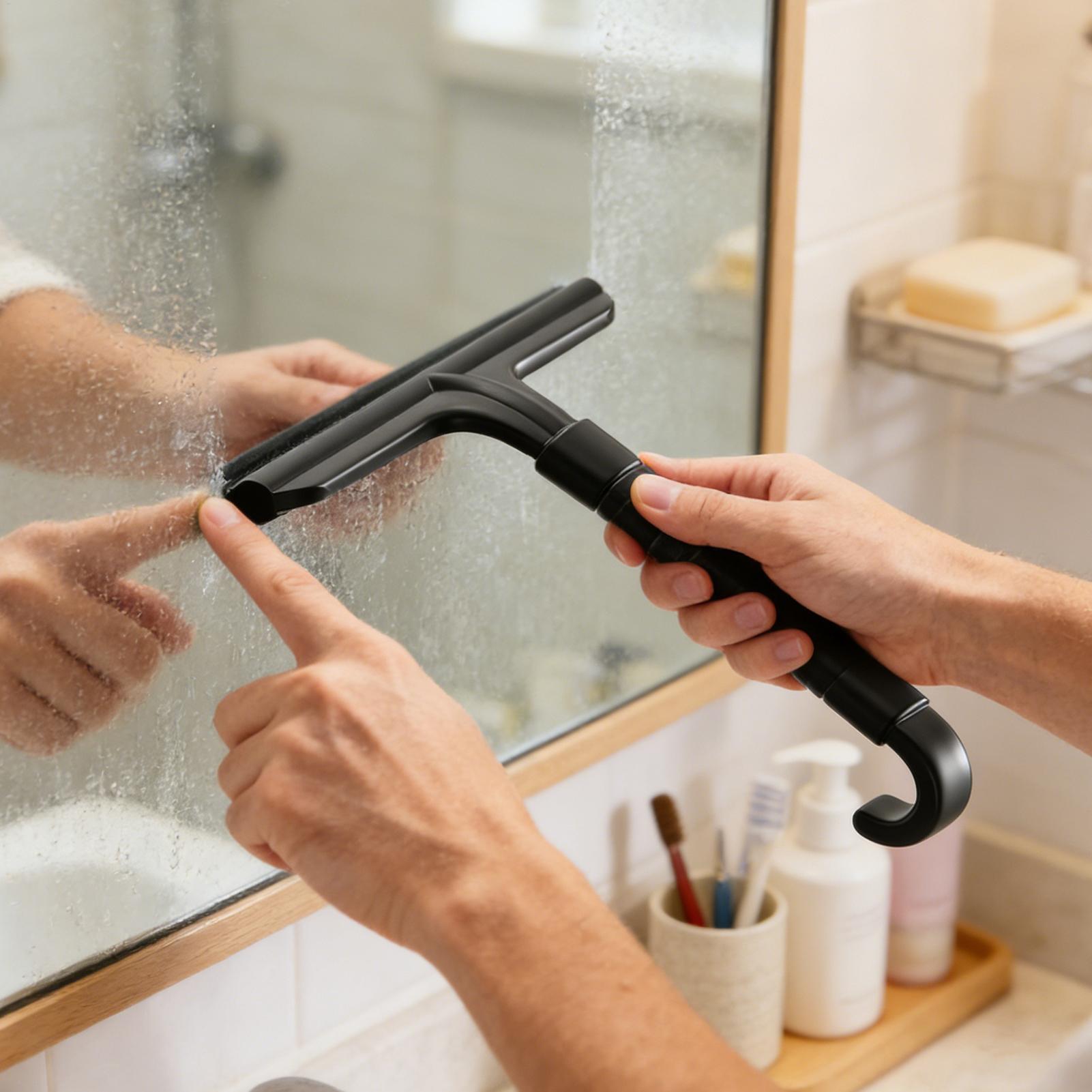 Shower Squeegee Bathroom Glass - مراجعة Glass Cleaner Streak وسعره
