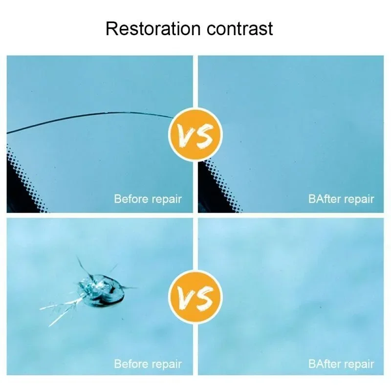 Car Glass Scratch Repair Fluid - مراجعة Glass Cleaner Streak وسعره
