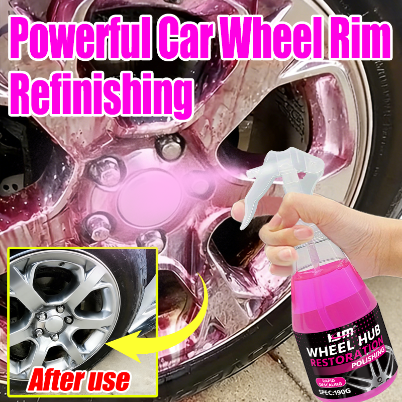KJM 190ML Car Wheel Rim Cleane - مراجعة Wheel Cleaner Alloy وسعره