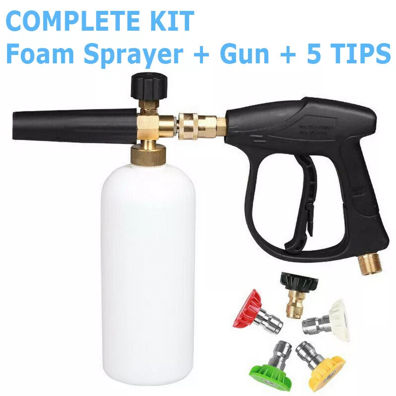 High Pressure Washer PA Foam P - مراجعة Foam Cannon Car Wash وسعره