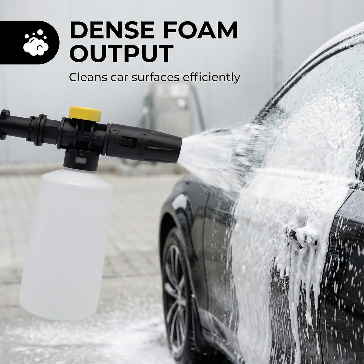 Foam Cannon, Compatible with K - مراجعة Foam Cannon Car Wash وسعره