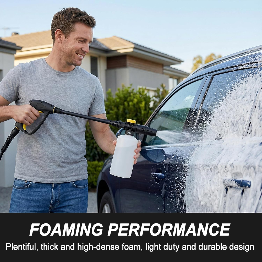Foam Cannon, Compatible with K - مراجعة Foam Cannon Car Wash وسعره