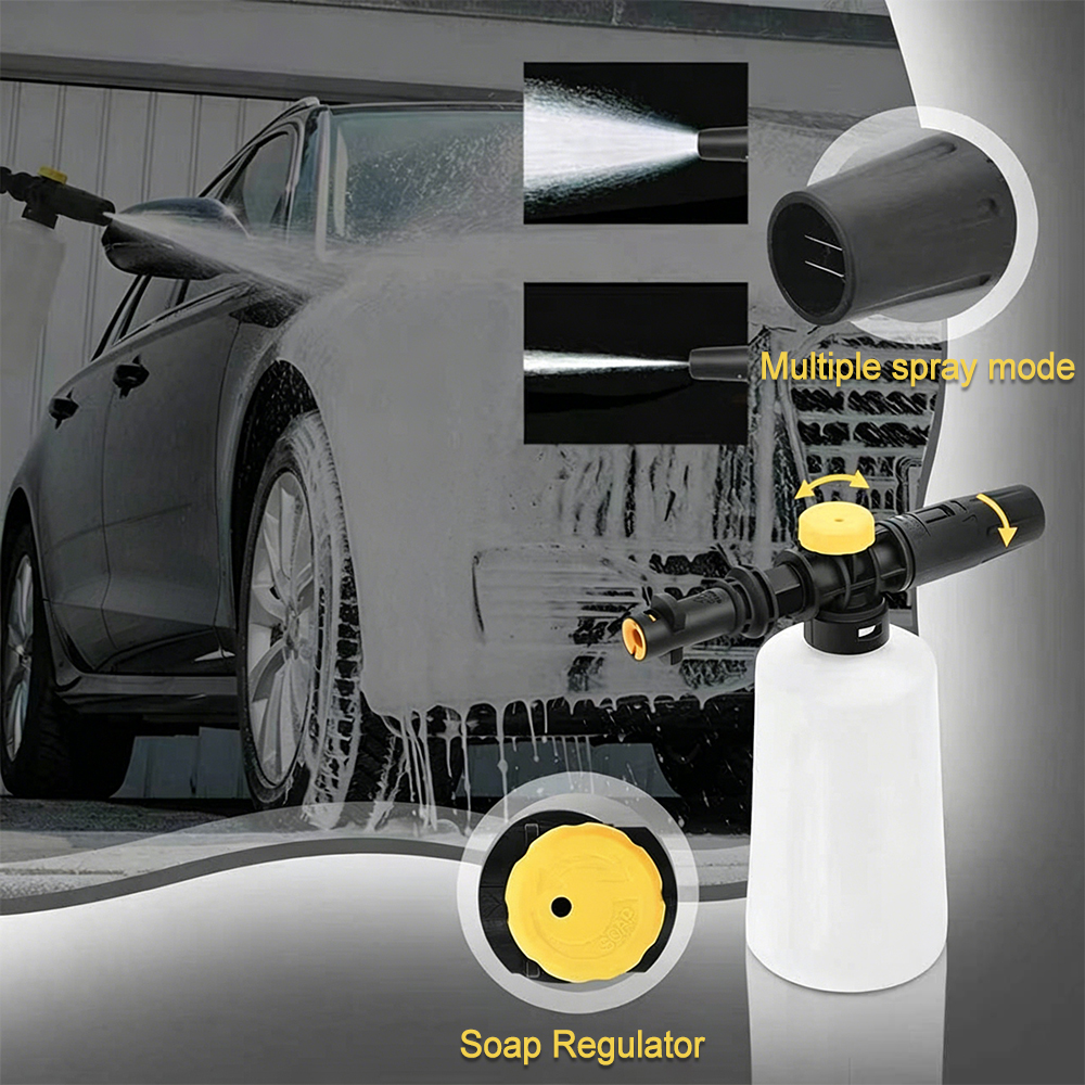 Foam Cannon, Compatible with K - مراجعة Foam Cannon Car Wash وسعره