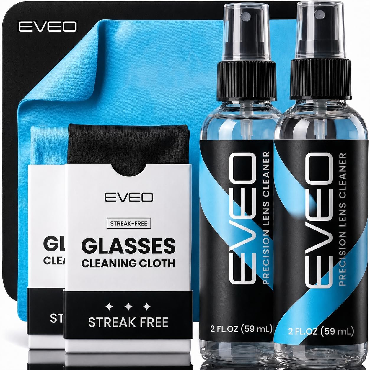 EVEO Glasses Cleaner Spray - E - مراجعة Glass Cleaner Streak وسعره
