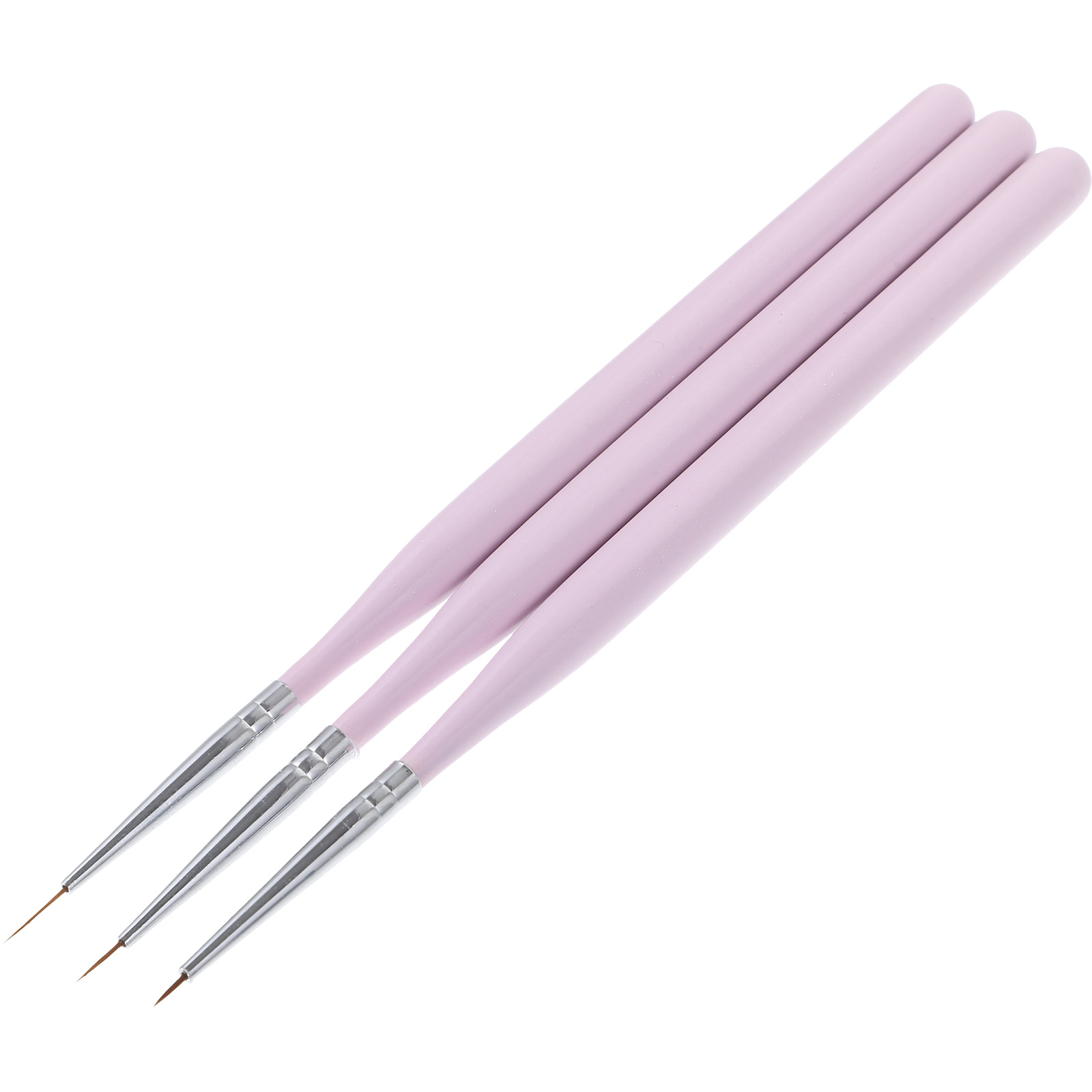 3Pcs Nail Art Brush Set Fine T - مراجعة Detailing Brush Set وسعره