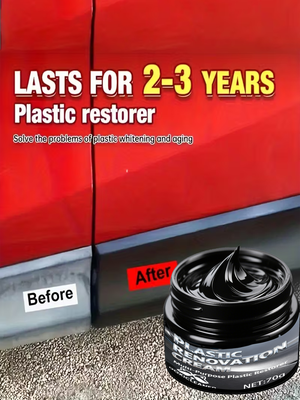 Tire Shine & Plastic Repair Pa - مراجعة Trim Restorer Plastic وسعره