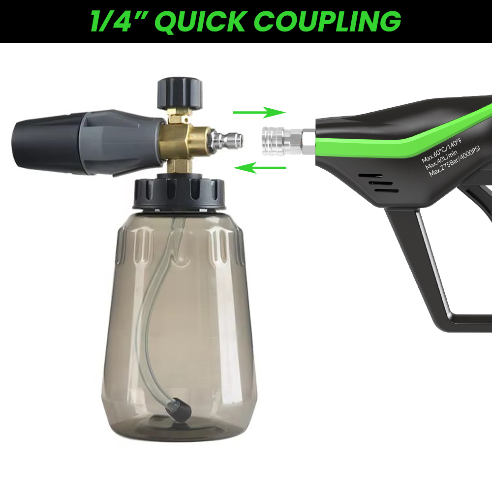 High Pressure Washer Accessori - مراجعة Pressure Washer Foam Gun وسعره