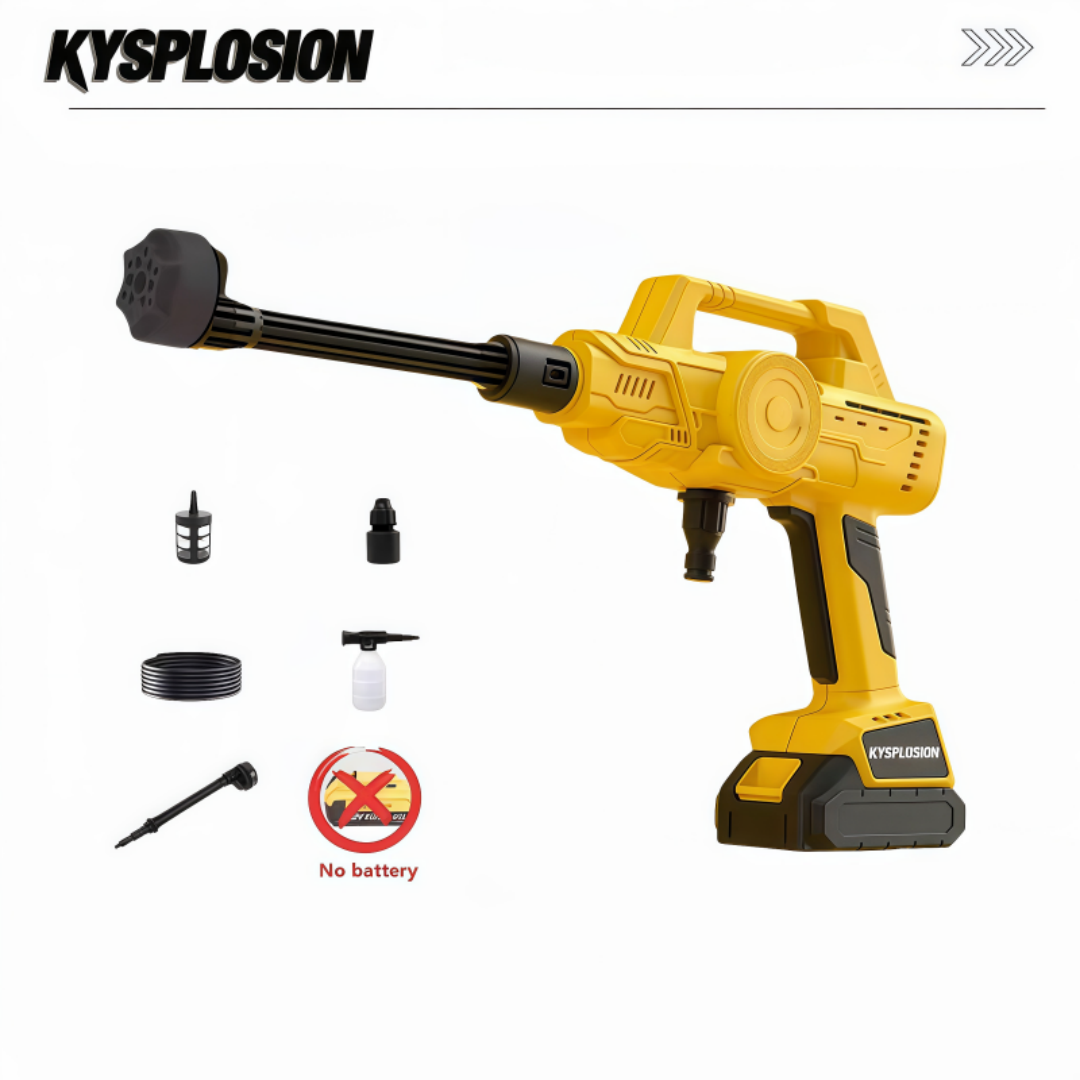 Portable wireless High Pressur - مراجعة Foam Cannon Car Wash وسعره