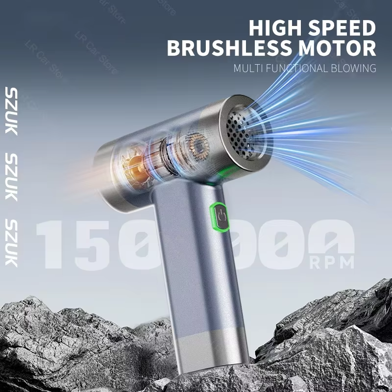 150000RPM Turbofan Air Blower  - مراجعة Dryer Car Blower وسعره