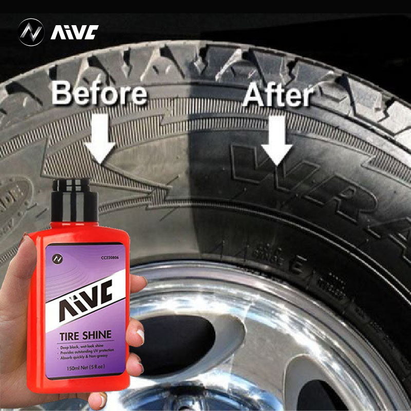 Tire Shine AIVC Tyre Gloss Coa - مراجعة Tire Shine Spray Sealant وسعره