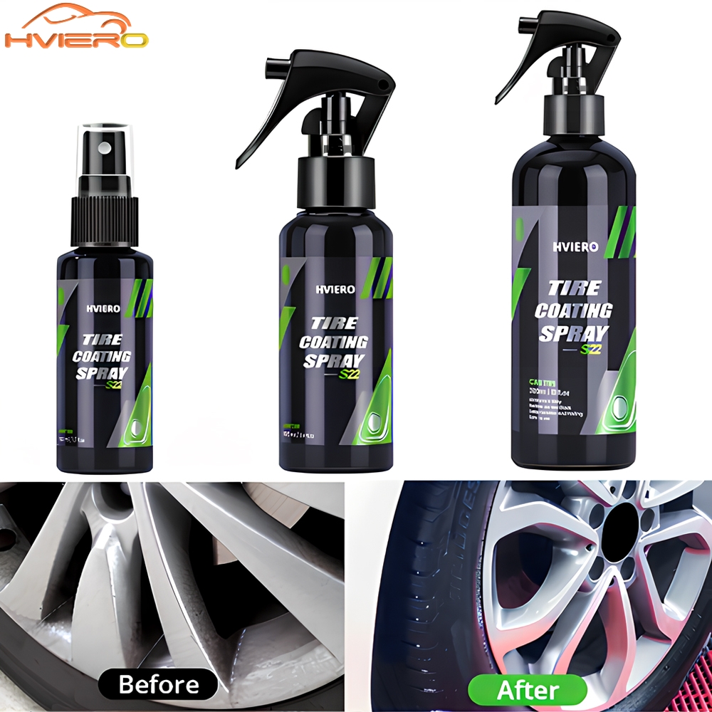 Car auto Tyre Gloss Tire Coati - مراجعة Tire Shine Spray Sealant وسعره