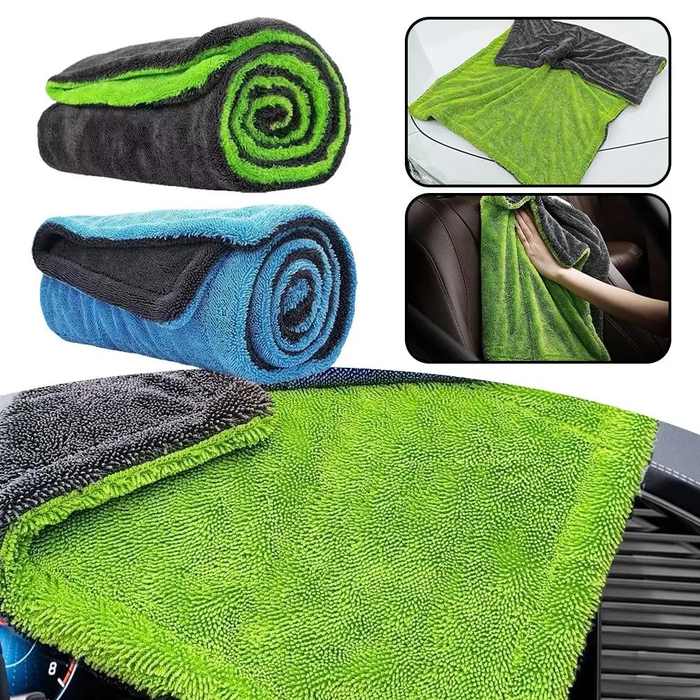 Microfiber Car Wash Towel Doub - مراجعة Microfiber Towel Detailing وسعره