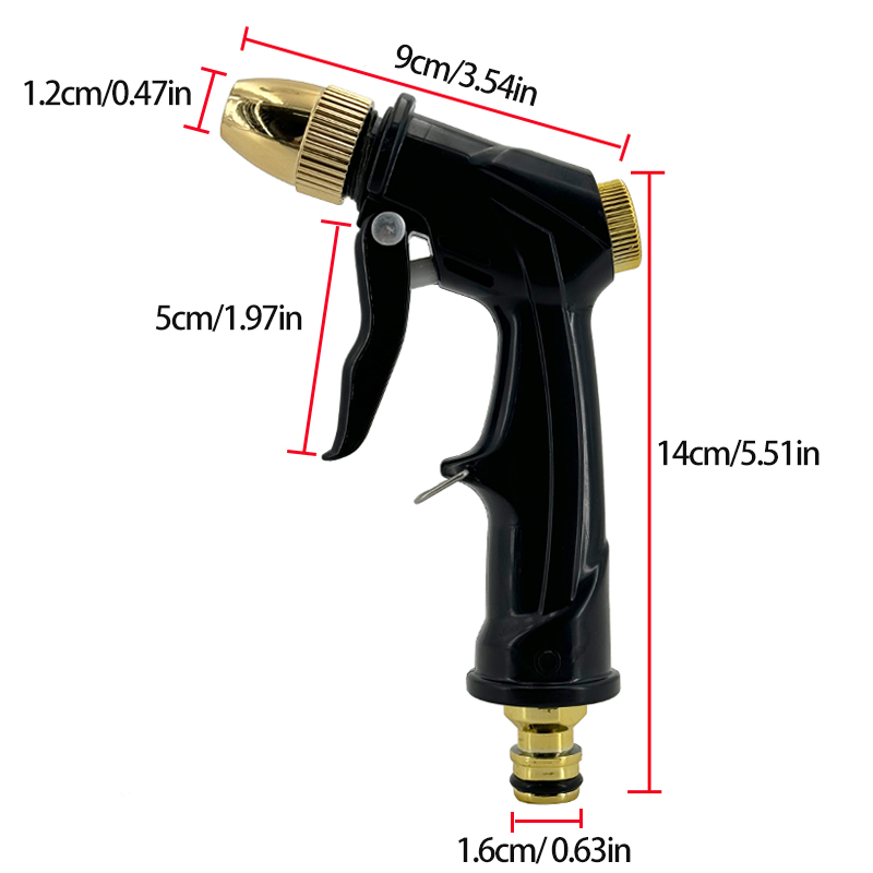 NEW Garden Watering Water Gun, - مراجعة Car Shampoo Ph وسعره