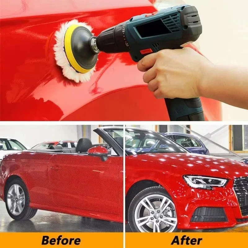 8Pcs Car Polishing Pads Kit 3/ - مراجعة Polish Pad Set Buffer وسعره