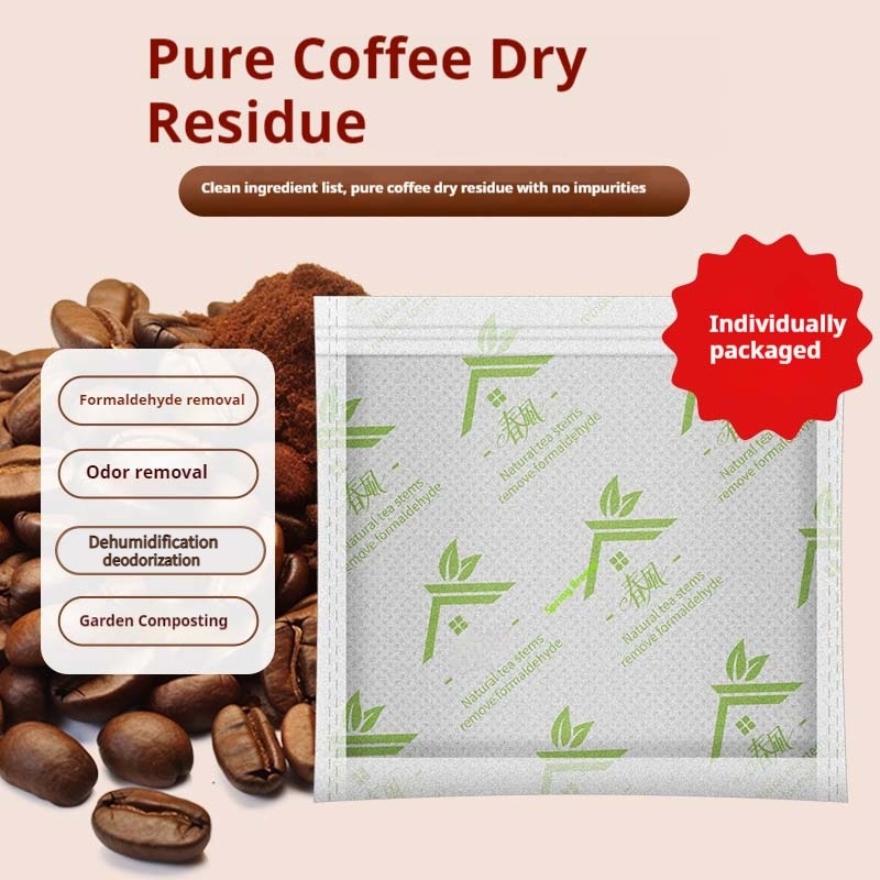5pcs Eco-Friendly Coffee Groun - مراجعة Odor Eliminator Car وسعره