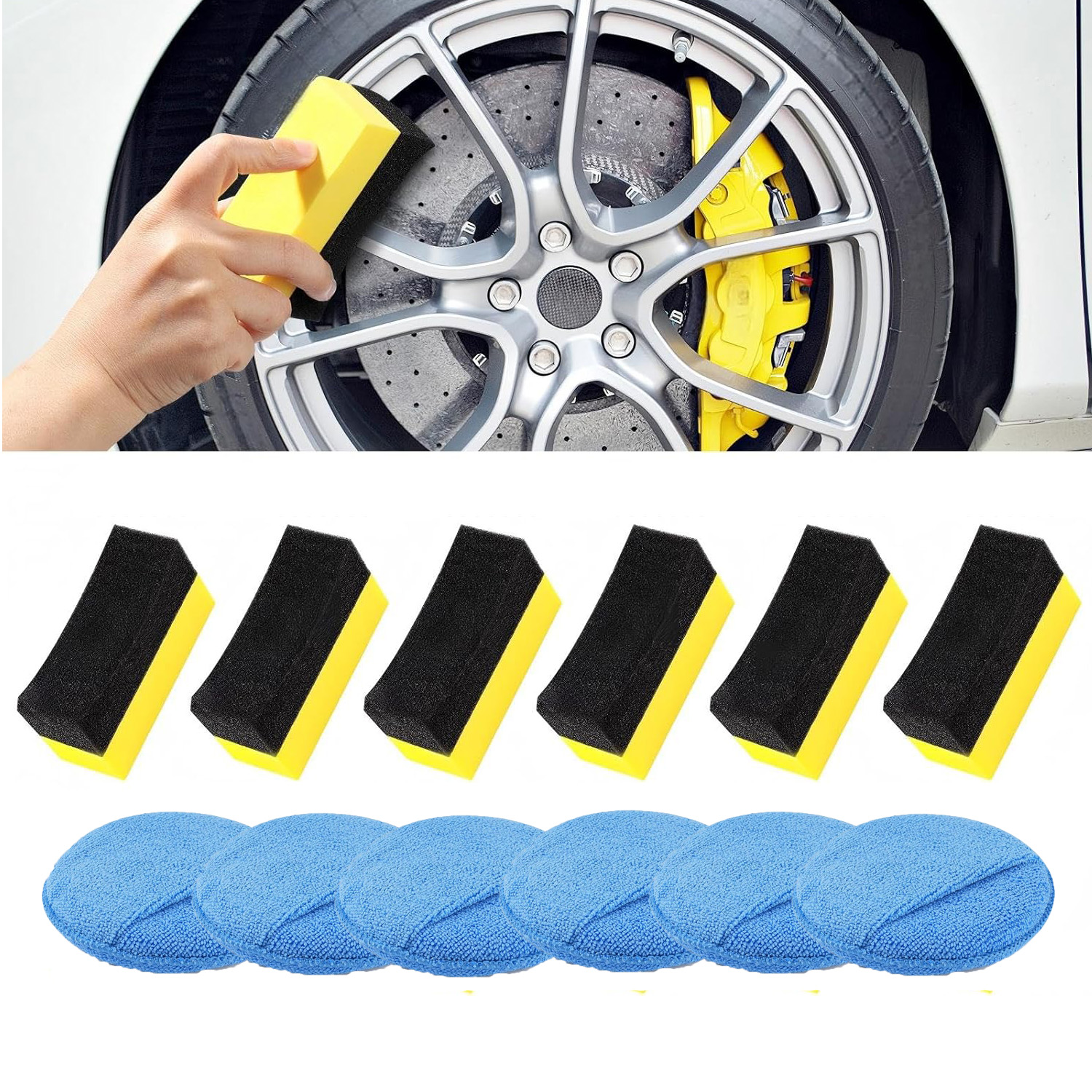 Auto Cleaning Sponge Brush Wax - مراجعة Wax Applicator Pad وسعره