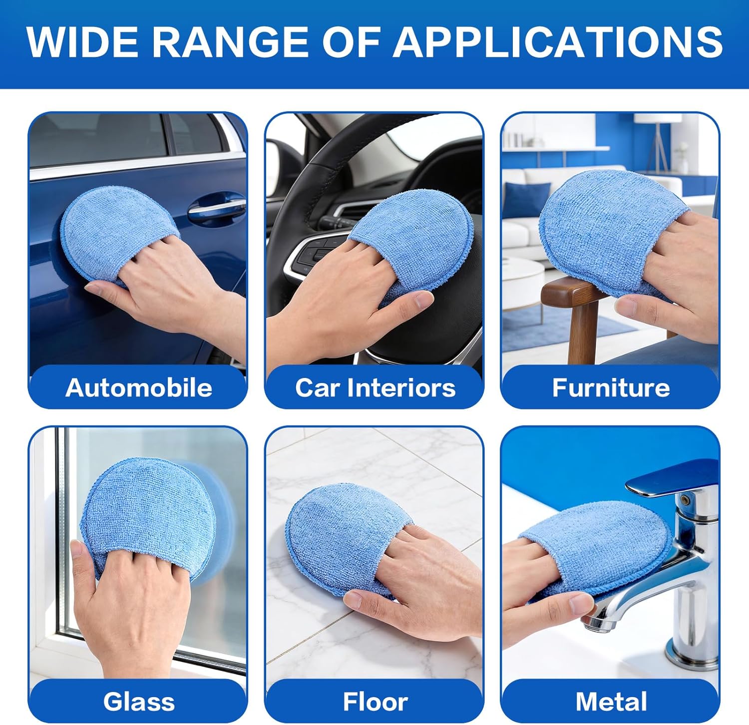 Auto Cleaning Sponge Brush Wax - مراجعة Wax Applicator Pad وسعره