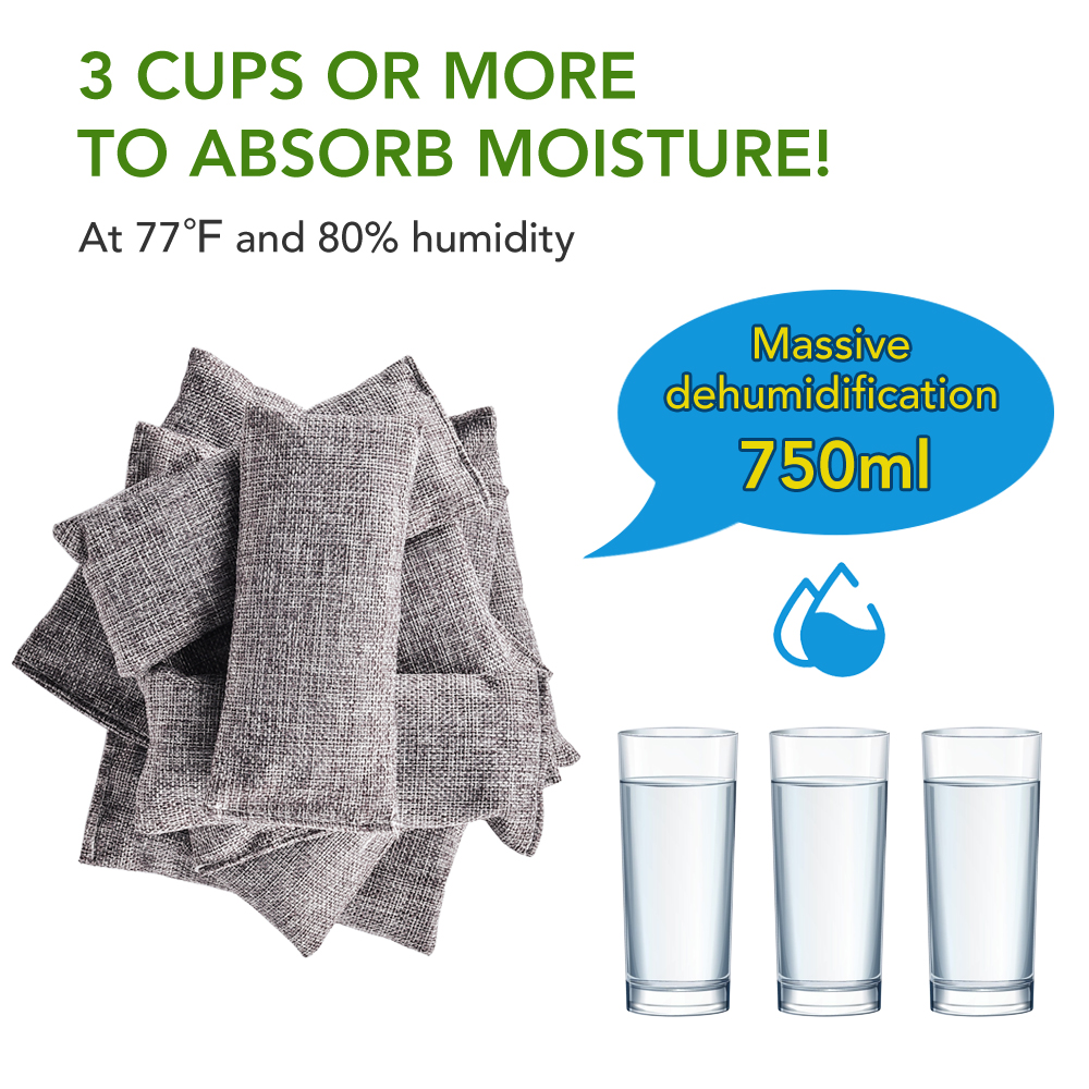 10pcs Natural Bamboo Charcoal  - مراجعة Odor Eliminator Car وسعره