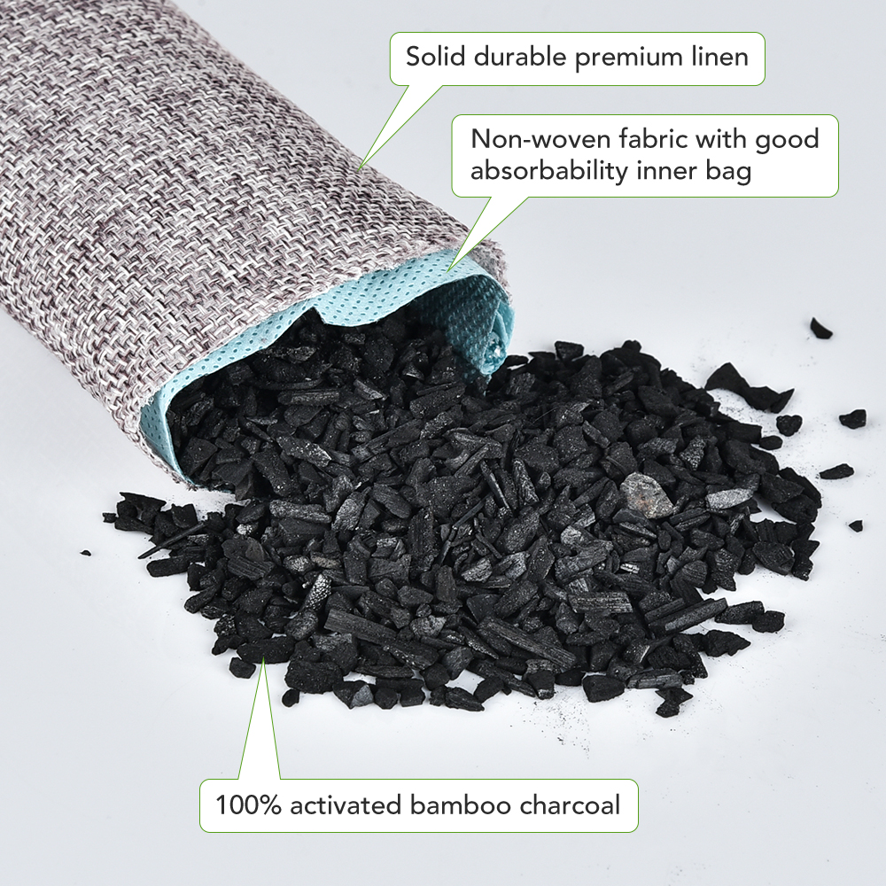 10pcs Natural Bamboo Charcoal  - مراجعة Odor Eliminator Car وسعره