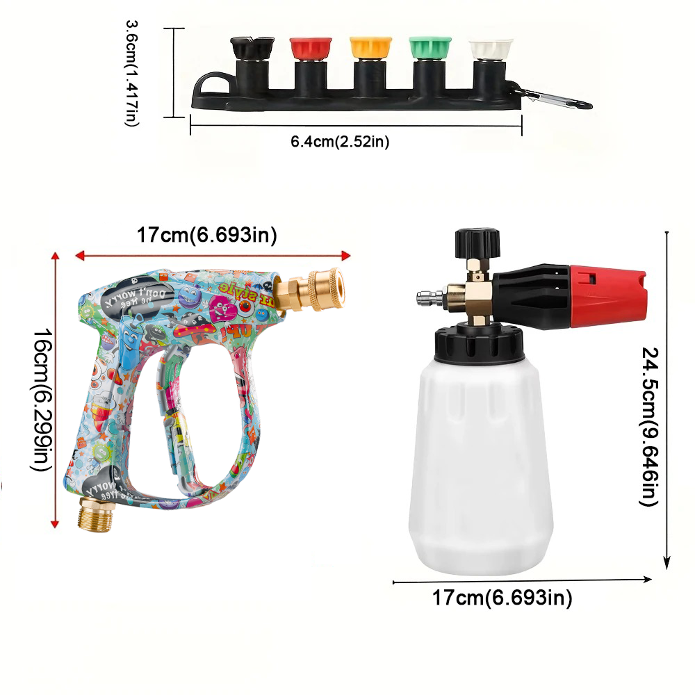 Home use graffiti pressure was - مراجعة Pressure Washer Foam Gun وسعره