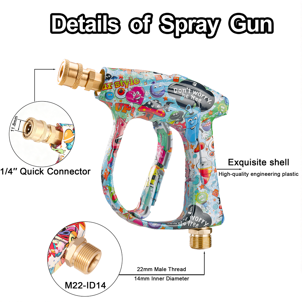 Home use graffiti pressure was - مراجعة Pressure Washer Foam Gun وسعره