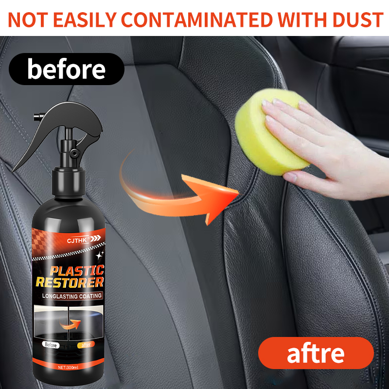 Car Plastic Restorer Back To B - مراجعة Leather Cleaner Interior وسعره
