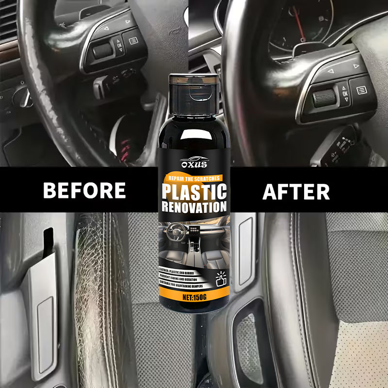 Car Plastic Restorer & Tire Sh - مراجعة Trim Restorer Plastic وسعره