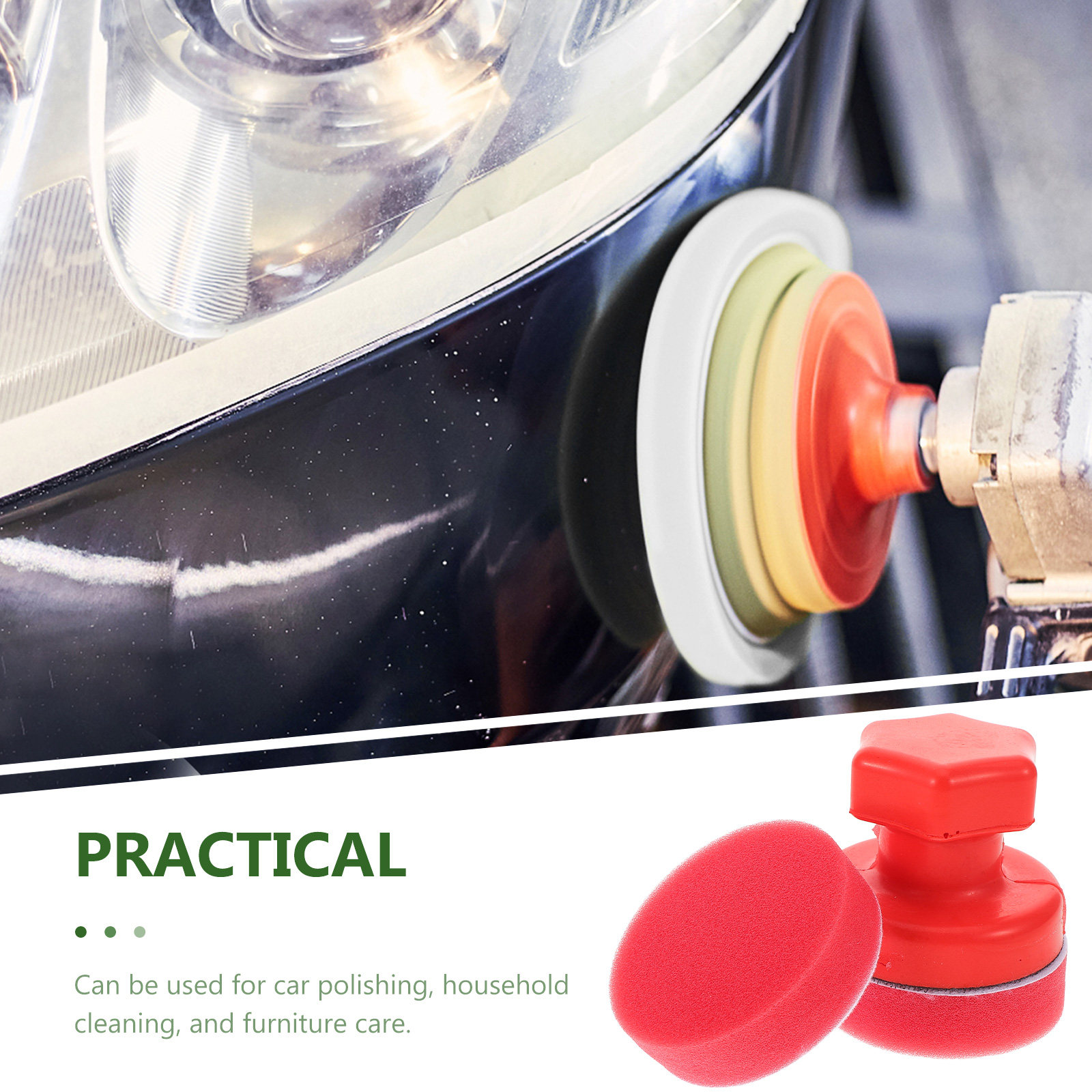 1Set Car Waxing Sponge Set Han - مراجعة Wax Applicator Pad وسعره